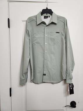 NWT Salt Life Men's Woven Fishing Shirt Size Small